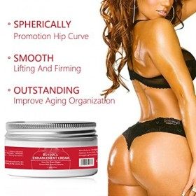 Masseur Creme pour Grossir les Fesse, Crème Raffermissante et Redensifiante Fesses Sculpte, Crème Fesses pour Femme Massage C
