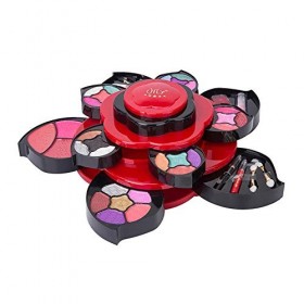 Kits de Maquillage pour Adolescents de Fleurs pour Filles Kit de Démarrage Complet