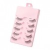 UAMOU Vison Cils Volume Faux Cils 3D vison naturel Long maquillage Faux Cils Faux Cils Cilios moelleux Faux Cils Cheerfully 