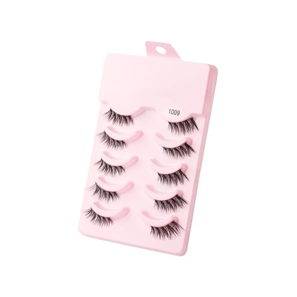 UAMOU Vison Cils Volume Faux Cils 3D vison naturel Long maquillage Faux Cils Faux Cils Cilios moelleux Faux Cils Cheerfully 