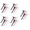 Didiseaon 30 Pcs Muguet Règle De Localisation Pied À Coulisse Numérique Micromètre Règle Des Sourcils Outils Pochoir De Toile