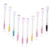FRCOLOR 30 Pièces Tube Brosse À Mascara Brosse À Mascara Diamant Brosses DExtension De Cils Applicateur De Cils Maquillage D