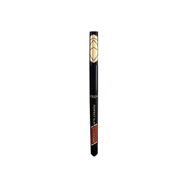 LOréal Paris Eyeliner Précision Waterproof Super Liner Perfect Slim Intense, Noir 01 , 1 Unité