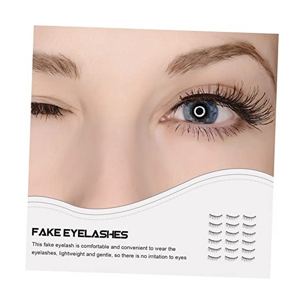 Ipetboom 40 Paires De Cils Courts Faux Cils Livre De Cils Cils Simples Pestañas Postizas Faux Cils Bandes De Cils Cils En Vra