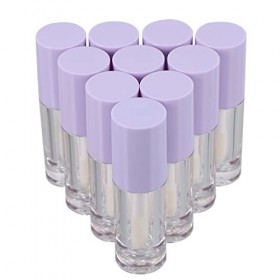 minkissy 20 Pièces De Brillant à Lèvres Tubes De Brillant à Lèvres En Vrac Récipients Avec Couvercles Mascara Noir Mascara Vi