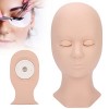 Tête De Mannequin, Tête De Mannequin Extension De Cils En Silicone Tête De Mannequin Tête De Formation De Greffe De Cils Modè