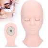 Tête De Mannequin, Tête De Mannequin Extension De Cils En Silicone Tête De Mannequin Tête De Formation De Greffe De Cils Modè