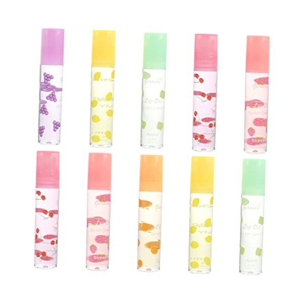 FRCOLOR 20 Pièces Baume à Lèvres Brillant à Lèvres Broadway Aromatisé Aux Fruits Brillant à Lèvres Rouge Brillant à Lèvres En
