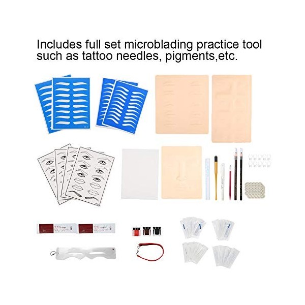 Kit de Maquillage Permanent Tatouage Machine Encre de Tatouage Permanente Pour Sourcils Kit de Maquillage Permanent Pour Sour