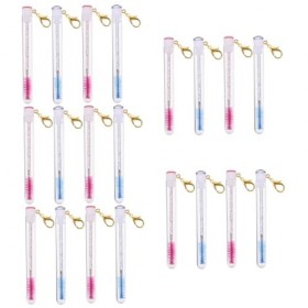 DOITOOL 20 Pcs Tube Brosse À Mascara Raccords De Maquillage En Diamant Tube De Mascara Vide De Mascara Avec Tube Outil De Pin