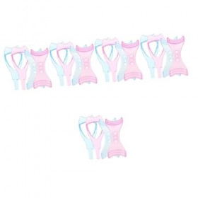 DOITOOL 60 Pièces Outil De Maquillage Du Visage Maquillage Eye-Liner Cosmétiques Pour Cils Pochoirs De Maquillage Pour Le Vis