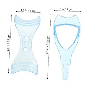 DOITOOL 60 Pièces Outil De Maquillage Du Visage Maquillage Eye-Liner Cosmétiques Pour Cils Pochoirs De Maquillage Pour Le Vis