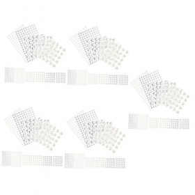 POPETPOP 60 Feuilles Beauté Strass Autocollant Dart De Nez Scintillement Des Poils Du Corps Carillons Du Corps Des Yeux Auto