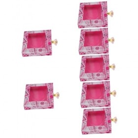 Mipcase 7 Pièces Boîte à Cils De Fenêtre Fouetter Étui De Rangement Pour Cils Étuis à Cils Vides Faux Cils Organisateur De Ci