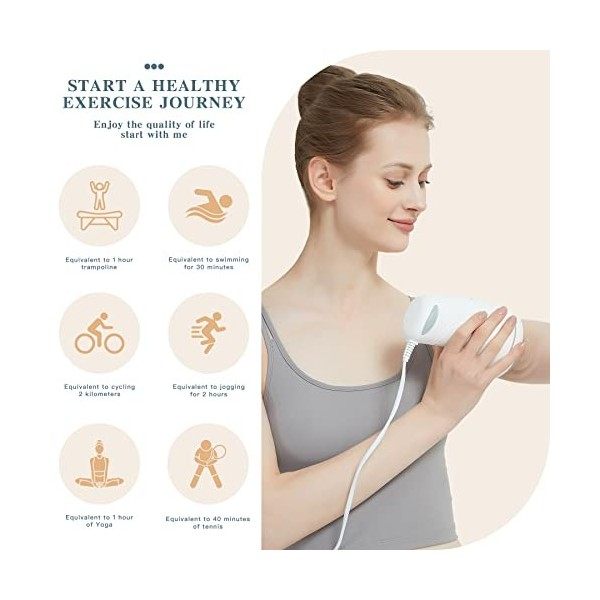 Masseur de cellulite portable pour enlever la cellulite Masseur électrique pour le corps, le dos, les bras, les jambes, les h