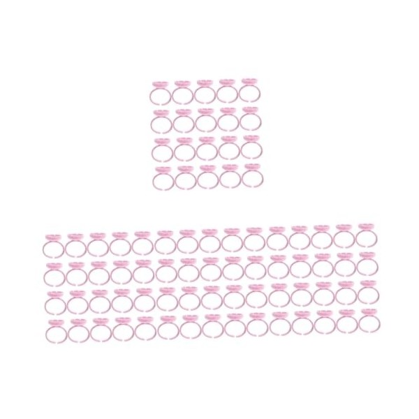 minkissy 800 Pcs Amour Tasse Fanning Tasse Pour Extensions De Cils Extensions De Cils Stockage Maquillage Porte-Colle Anneaux