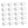 minkissy 800 Pcs Amour Tasse Fanning Tasse Pour Extensions De Cils Extensions De Cils Stockage Maquillage Porte-Colle Anneaux