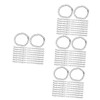 ABOOFAN 120 Pcs Poupée Bande De Cils Faux Cils Bricolage Poupée Accessoires Faux Cils Décor À La Maison Artisanat Poupée Cils