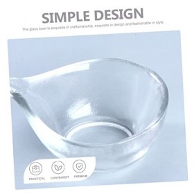 FOMIYES 5 Pièces Bol Dhuile Essentielle Bol De Masque Mini Assiettes Apéritives Bols à Mélanger Bricolage Bol De Mélange De 