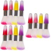 Beaupretty 20 Pièces Pinceau Manucure Pinceau Fard à Joues Pinceau Acrylique Acrylique Pinceau De Maquillage Blush Brosse Pla