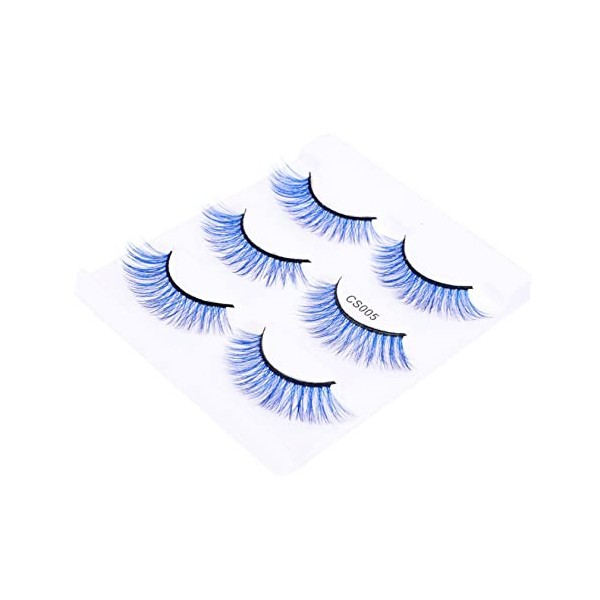 Beavorty 24 Paires De Faux Cils Faux Cils Naturels Faux Cils Cils DApparence 3D Faux Cils Denses Volume Épais Cils Maquillag