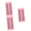 Beaupretty 50 Paires Faux Cils Cils Filles Cils Extensions De Cils Filles Faux Cils Pelucheux Cils Naturels Femme Faux Cils N