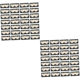 FRCOLOR 100 Pièces Boîte à Cils En Forme De Coeur Porte-plateau à Cils Fournitures Dextension De Cils Support Dextension De