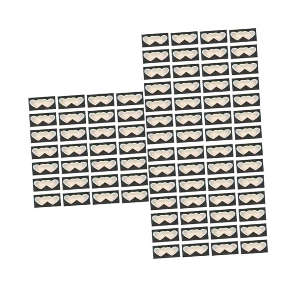 FRCOLOR 100 Pièces Boîte à Cils En Forme De Coeur Porte-plateau à Cils Fournitures Dextension De Cils Support Dextension De