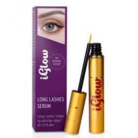 iGlow - Sérum Professionnel pour des Cils Plus Longs en 6 à 8 Semaines I Sérum Nourrissant pour Cils I Lash Serum I Sérum pou