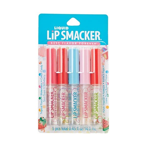 Lip Smacker Liquid Lip Gloss Friendship Pack, 5 Count by Lip Smacker