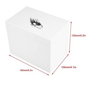 10 Couches Acrylique Cils Boîte De Rangement Cils Cas Cils Extension Boîte De Rangement Faux Cils Maquillage Organisateur Las