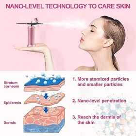 Airbrush,Airbrush Ongle,Airbrush Onglerie,Air Brush Set, Mini Cordless Compressor, Mini Air Brush Set pour la peinture, le ta