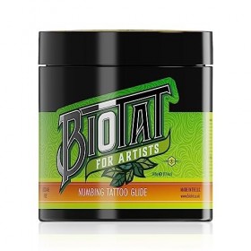 Biotat Tattoo Glide a Natural Soothing Tattoo Glide pour tatouage 500 g Crème de tatouage pour tatouage, pommade de tatouag