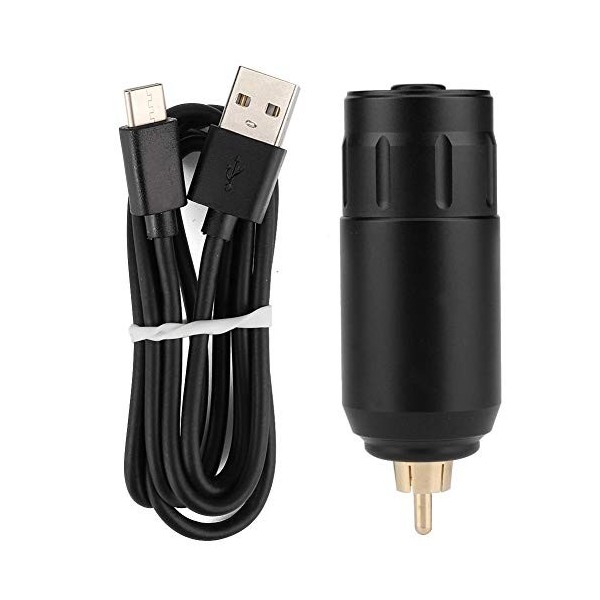Alimentation de la machine de tatouage portable, alimentation sans fil Pack de batterie mobile ultra léger Connexion 1200mAh 