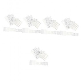 Beaupretty 60 Feuilles De Strass De Beauté Autocollants DArt Du Nez Autocollants De Diamants De Fête Gemmes De Maquillage Po