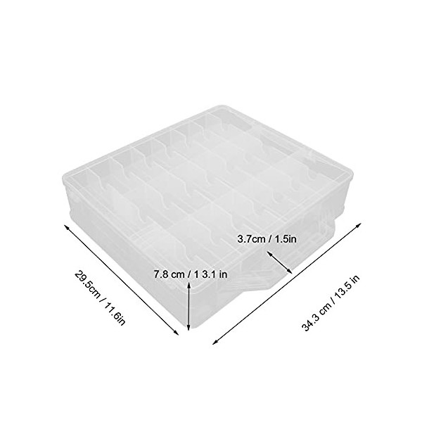 Boîte de Rangement Transparente pour Vernis à Ongles Boîte de Rangement pour Vernis à Ongles Boîte de Rangement en Plastique 