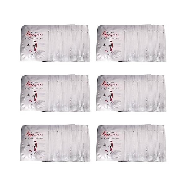 SETLNORA 300 Paires Extension de Cils Sous Gel Coussin Des Yeux Non Tisse Patch Maquillage