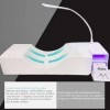 Yinuoday Étagère pour coussin dextension de cils en acrylique avec lumière LED - Support de cou - Éclairage sans ombre pour 