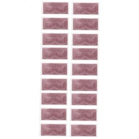 minkissy 18 Pièces Boîte À Cils Transparente De Cils En Bande De Cils Vide Porte-Cils Clair Bacs De Rangement En Plastique Tr