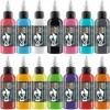 Encre de tatouage professionnelle 14 bouteilles dencre de tatouage Pigment pur micro sculpture maquillage intemporel maquill