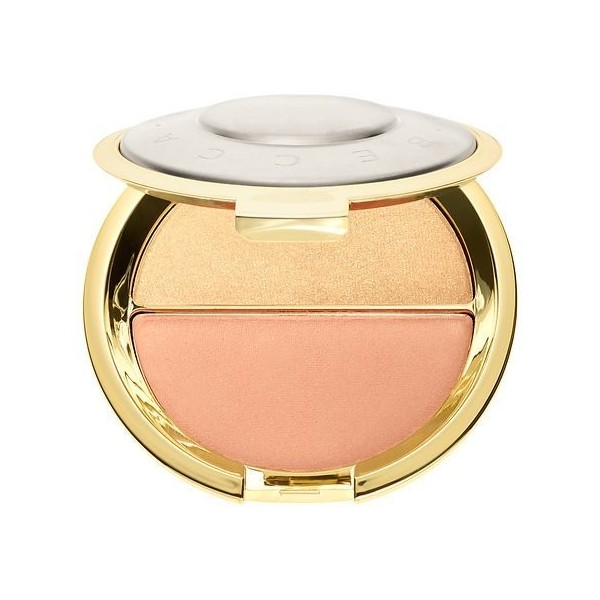 BECCA Becca x Jaclyn Colline Champagne Collection Champagne Splits peau Shimmering Perfecteur Mineral Blush Duo - 0,13 oz Pro