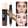 Illuminateur Contouring,Contouring Stick,Bâton Surligneur,Makeup Contouring,Illuminateur Contouring,Contouring Maquillage,Cor