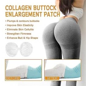 Patch dagrandissement des fesses au collagène 3 pièces, patch de mise en forme des fesses, ensemble de patchs de mise en for