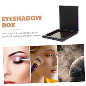 ABOOFAN 4 Pièces Vide Fard À Paupières Aimant Pan Miroir Magnétique Fard À Paupières Autocollants Vide Fard À Paupières Outil