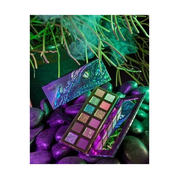 Whats Up Beauty - Dragon Eye Eyeshadow Palette Talc Free Clean Cruelty Free Made in Italy Makeup