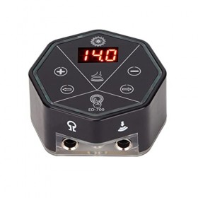 Alimentation de Tatouage, Digital Dual Model LED 6 Couleurs Réglable Tattoo Power Supply Box Accessoire de Tatouage pour Art 