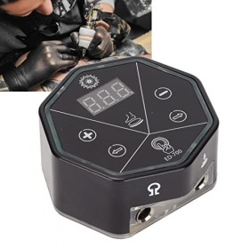 Alimentation de Tatouage, Digital Dual Model LED 6 Couleurs Réglable Tattoo Power Supply Box Accessoire de Tatouage pour Art 