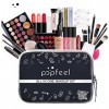 Yiyirose Popfeel Kit de maquillage tout-en-un Rouge à lèvres gloss baume à lèvres correcteur palette cosmétiques Bagex