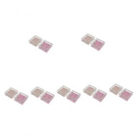 Didiseaon 14 Pièces Boîte À Cils De Fenêtre Conteneur De Cils En Cristal Organisateur De Cils Et Rangement Organisateur De Ma