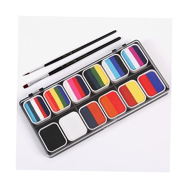 DOITOOL 1 Jeu Peinture Corporelle Pour Adulte Palette De Peinture Corporelle Pour Le Maquillage Kit Maquillage Pour Adulte En